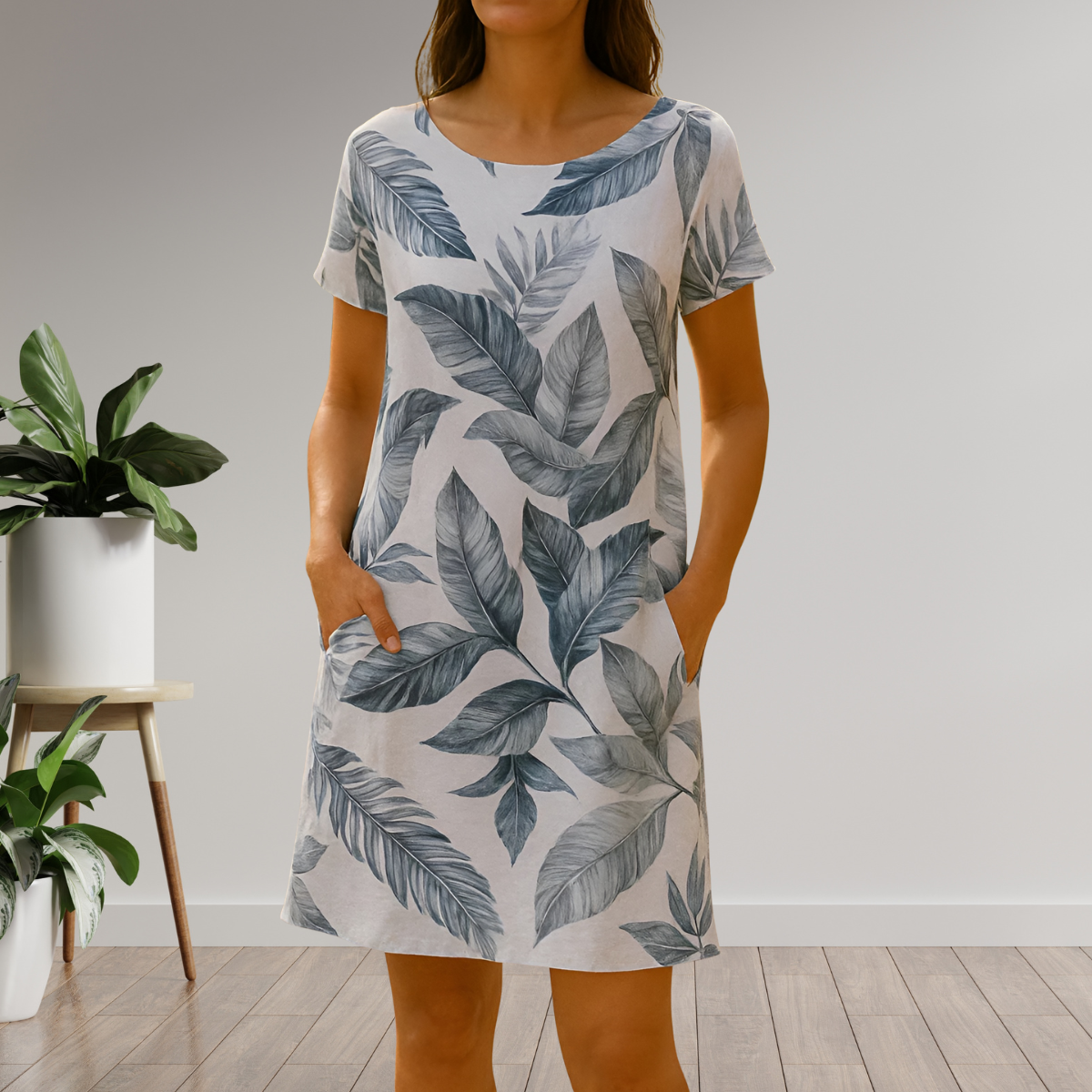 Robe Élégante en Lin