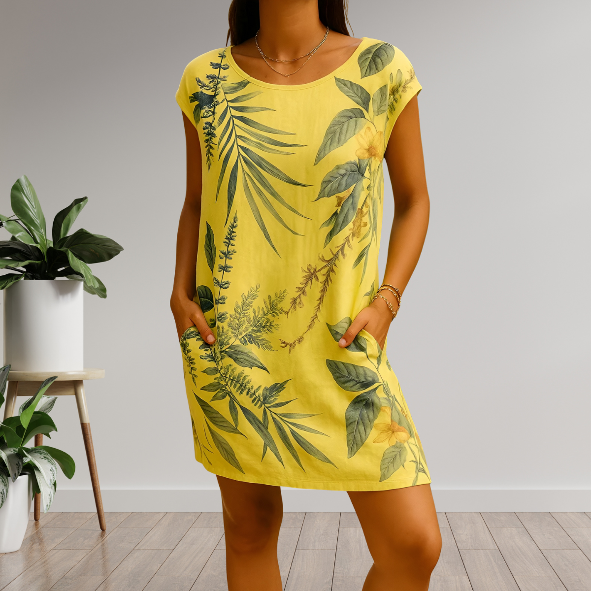 Robe Élégante en Lin