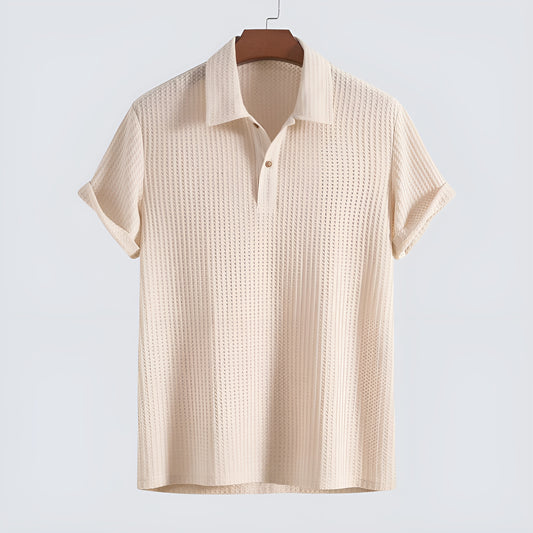 Otilio™ | Stilvolles Feinstrick-Poloshirt