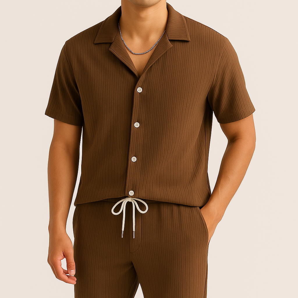 Lukas™ | Leichtes Leinen-Set für Herren