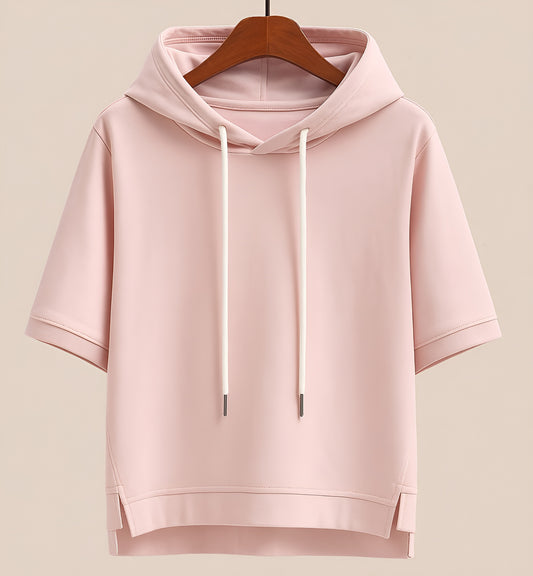 Emily™ | Kurzarm-Kapuzenpullover für Frühling & Sommer