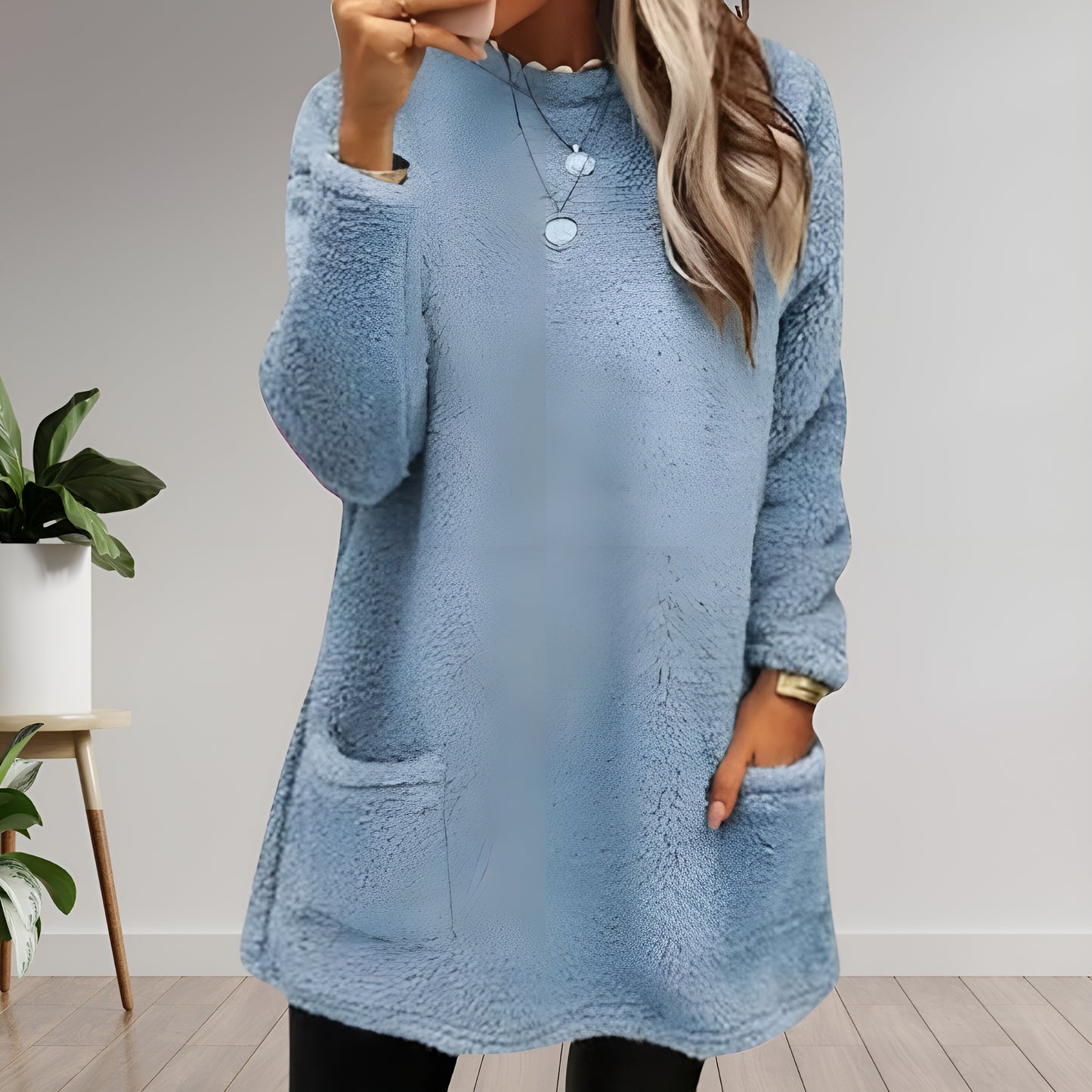 Nora™ | Fleece-Pullover mit Taschen