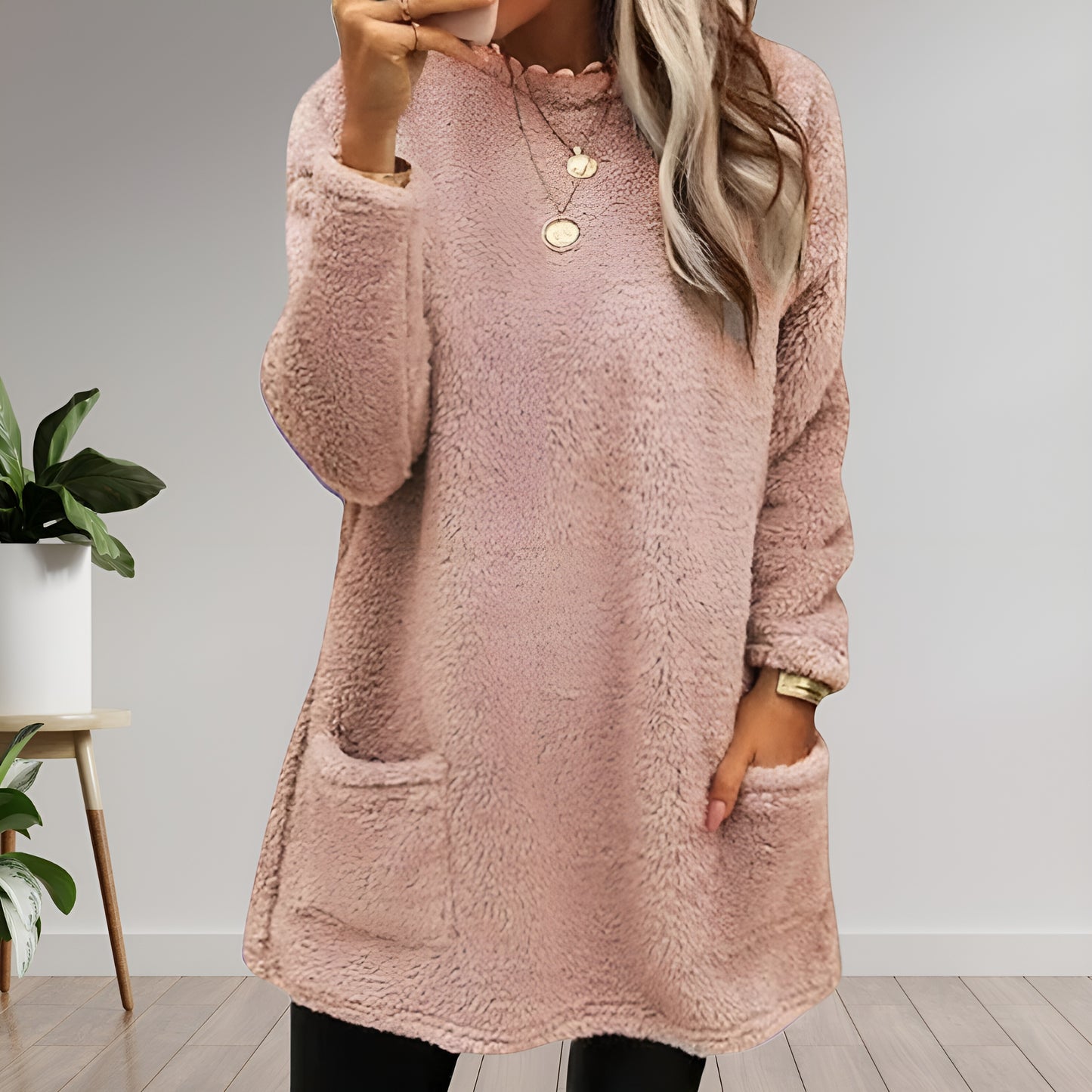 Nora™ | Fleece-Pullover mit Taschen