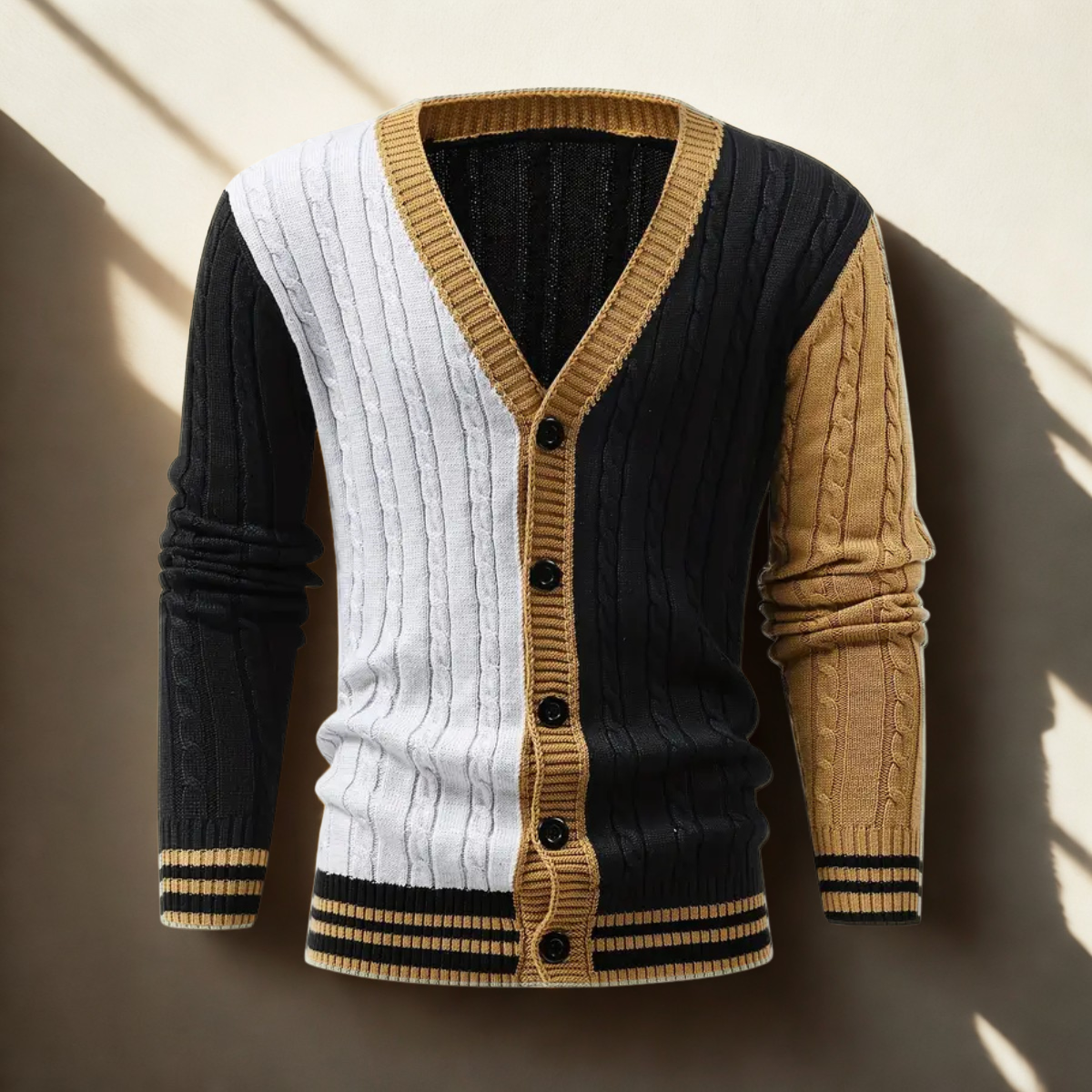 Bryant™ | Atmungsaktive Strickjacke mit langen Ärmeln