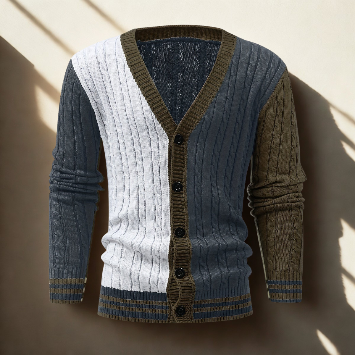 Bryant™ | Atmungsaktive Strickjacke mit langen Ärmeln