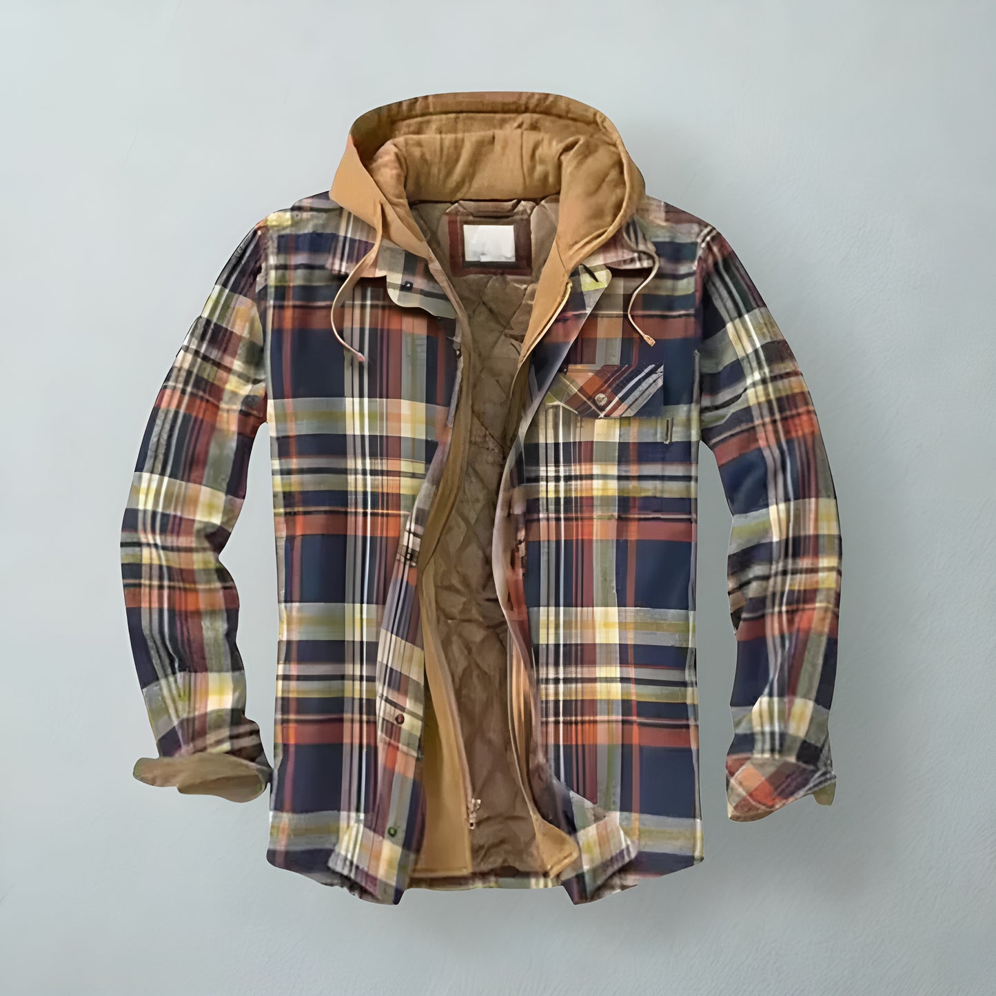 Savrani™ | Patchwork-Karo-Jacke mit Charakter