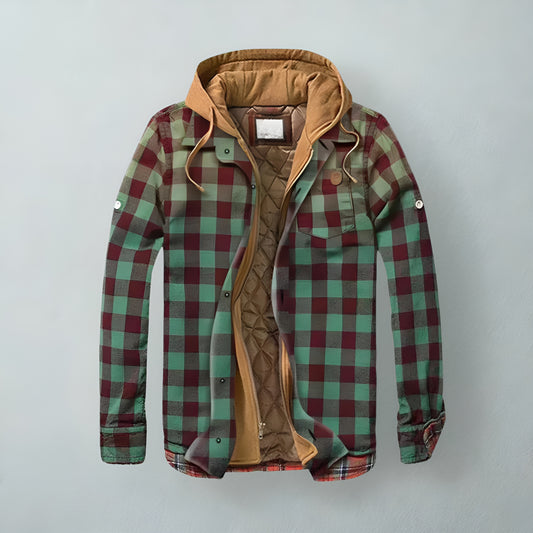 Savrani™ | Patchwork-Karo-Jacke mit Charakter