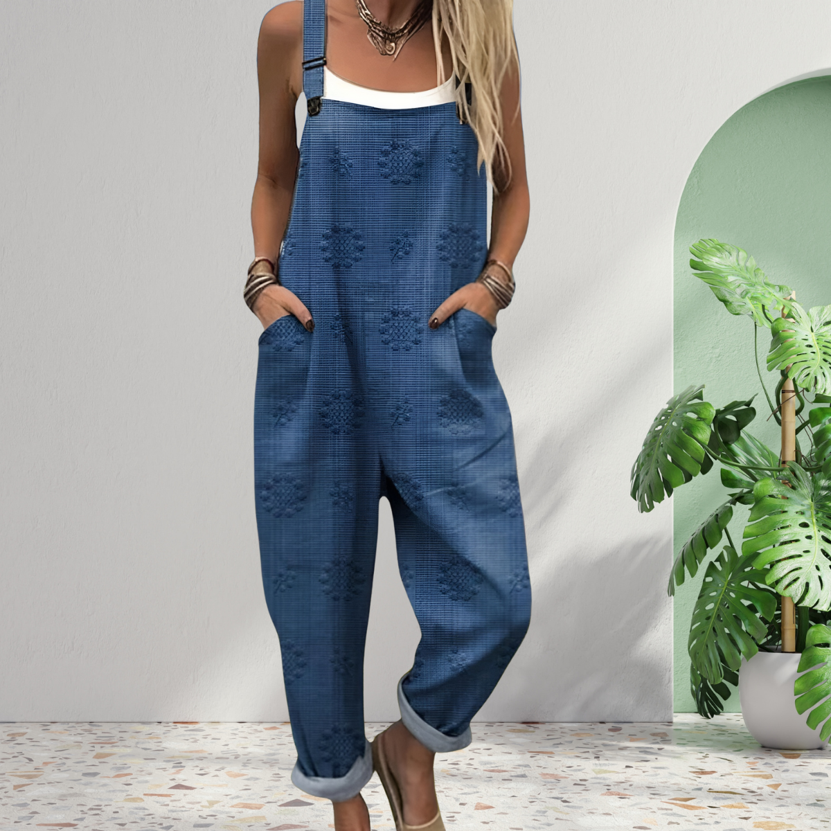Pauline™ | Lässiger Vintage‑Overall