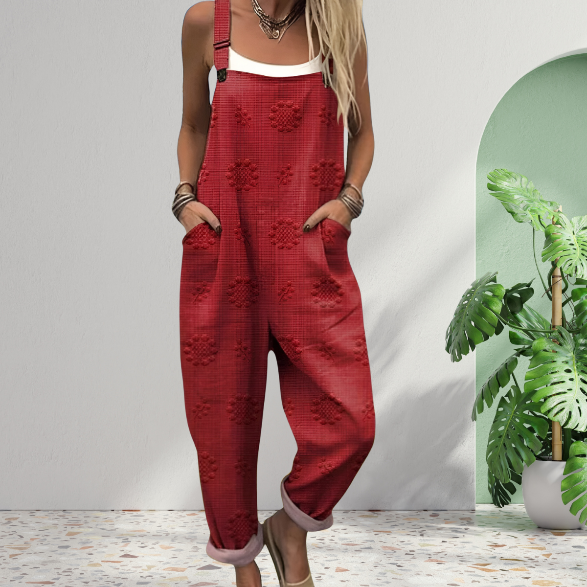 Pauline™ | Lässiger Vintage‑Overall