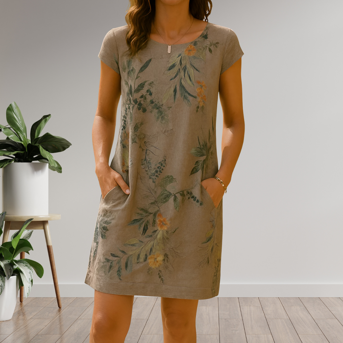 Robe Élégante en Lin