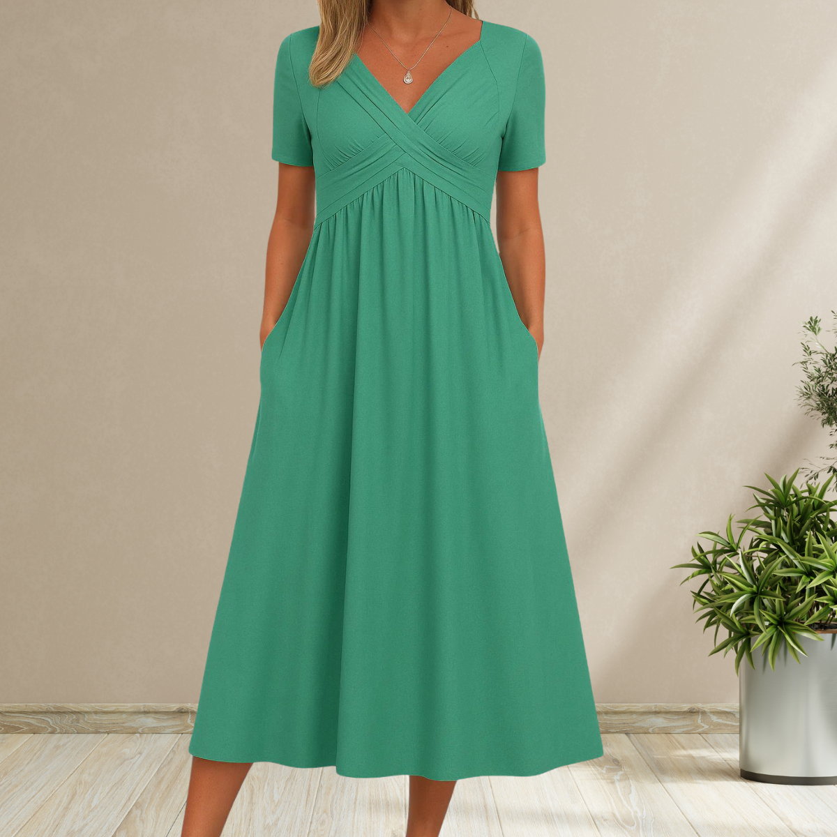 Emilia™ | Elegantes Midikleid für jeden besonderen Moment