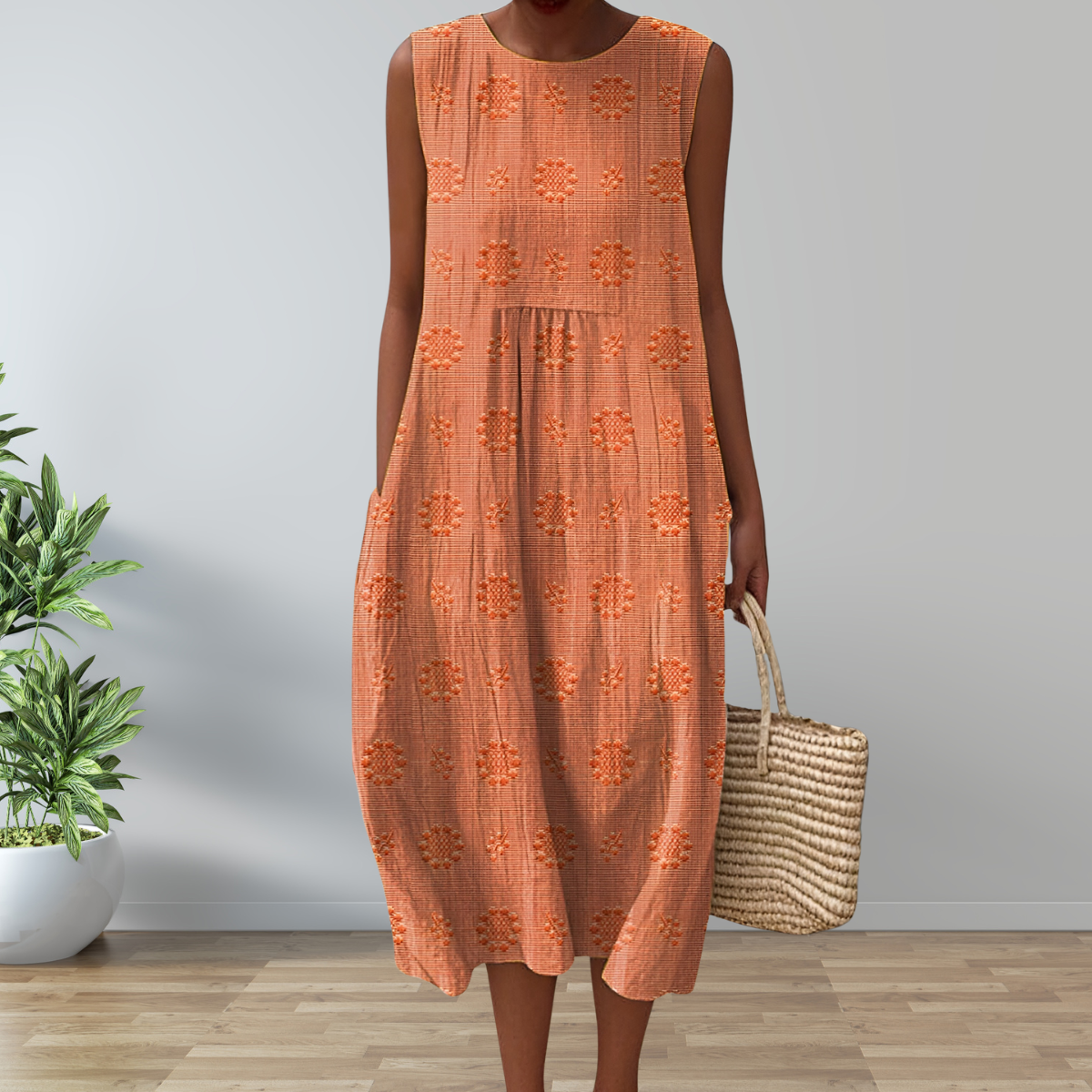 Emilia™ | Luftiges Baumwoll-Sommerkleid