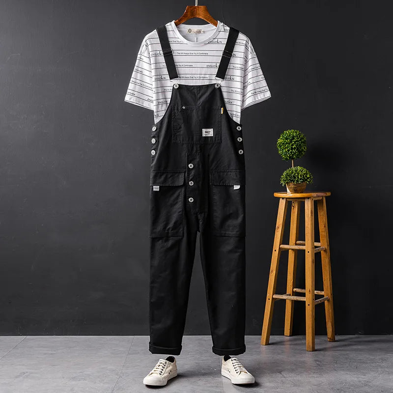 Lukas™ | Funktionale Latzhose mit Cargotaschen