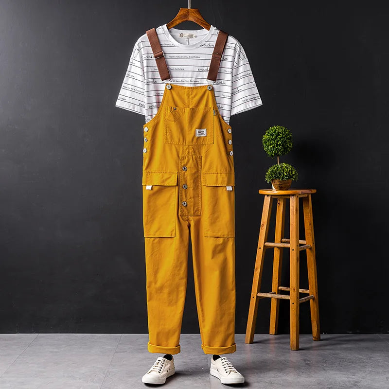 Lukas™ | Funktionale Latzhose mit Cargotaschen