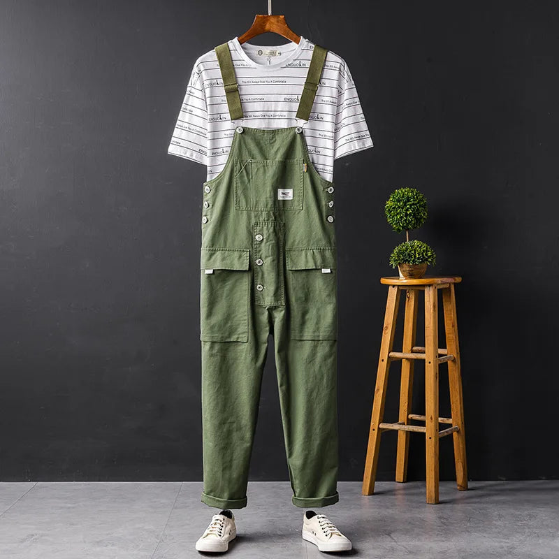 Lukas™ | Funktionale Latzhose mit Cargotaschen