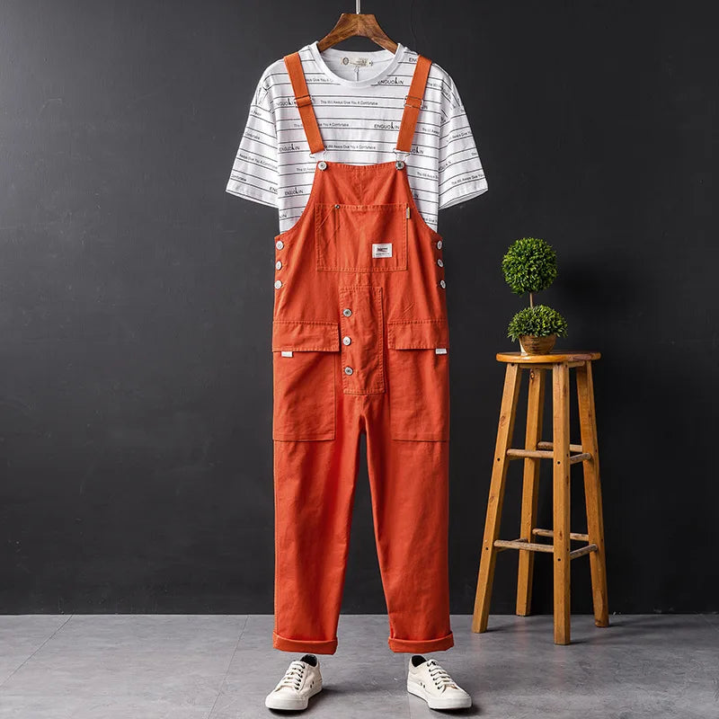 Lukas™ | Funktionale Latzhose mit Cargotaschen
